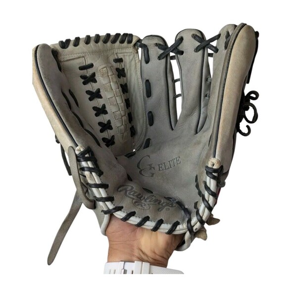 Rawlings GG Elite 13" Slowpitch Softball Baseball Outfield Glove RHT GGEFP130GW
